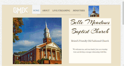 Desktop Screenshot of bellemeadows.org