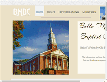 Tablet Screenshot of bellemeadows.org